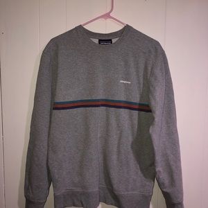 Patagonia grey crew neck